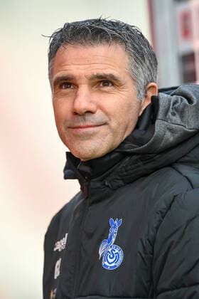 Trainer Gino Lettieri Duisburg Einzelbild, Aktion, Action Porträt, Portrait, 10 01 2021, Ingolstadt Germany , Football, 3 Liga, FC Ingolstadt 04 MSV Duisburg, DFB DFL REGULATIONS PROHIBIT ANY USE OF PHOTOGRAPHS AS IMAGE SEQUENCES AND OR QUASI VIDEO xslx