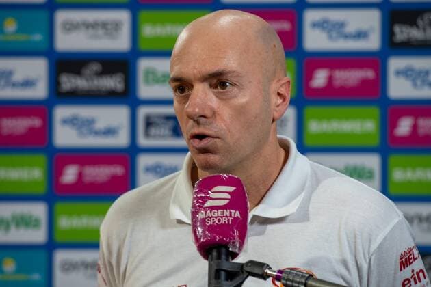 Headcoach Rodrigo Pastore Niners Chemnitz interview, FC Bayern Basketball vs Niners Chemnitz, BBL, 10 01 2021 Munich Bavaria Germany Copyright: xkolbert-press UlrichxGamelx