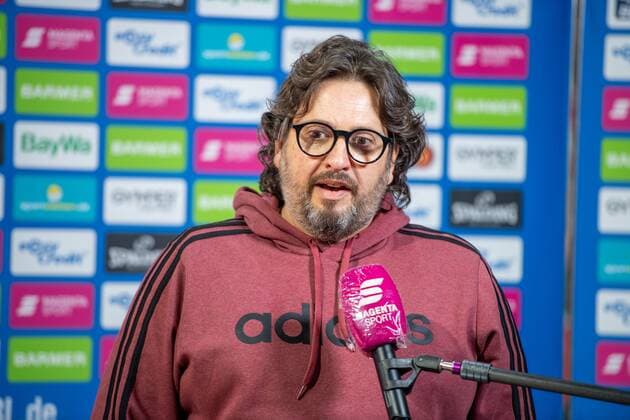 Head Coach Andrea Trinchieri FC Bayern during interview, FC Bayern Basketball vs Niners Chemnitz, BBL, 10 01 2021 Muenchen Bayern Germany Copyright: xkolbert-press UlrichxGamelx