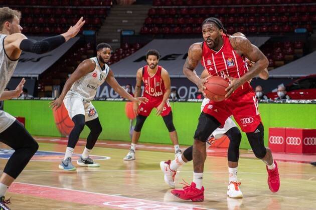 Jalen Reynolds 8 FC Bayern , FC Bayern Basketball vs Niners Chemnitz, BBL, 10 01 2021 Munich Bavaria Germany Copyright: xkolbert-press UlrichxGamelx