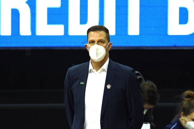Steven Wriedt Giessen, BBL, Alba Berlin vs Giessen, at Mercedes Benz Arena, 10 01 21, GER, Berlin, 10 01 21, BBL, Alba vs Giessen 46er Berlin Copyright: xUwexKoch Eibner-Pressefotox EP_UKH