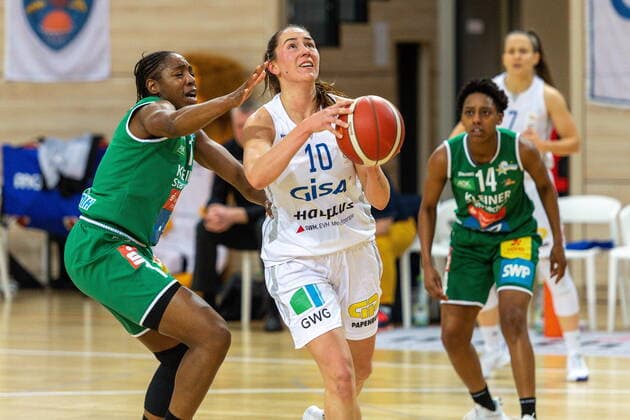 Basketball, DBBL, GISA Lions SV Halle - Rutronik Stars Keltern