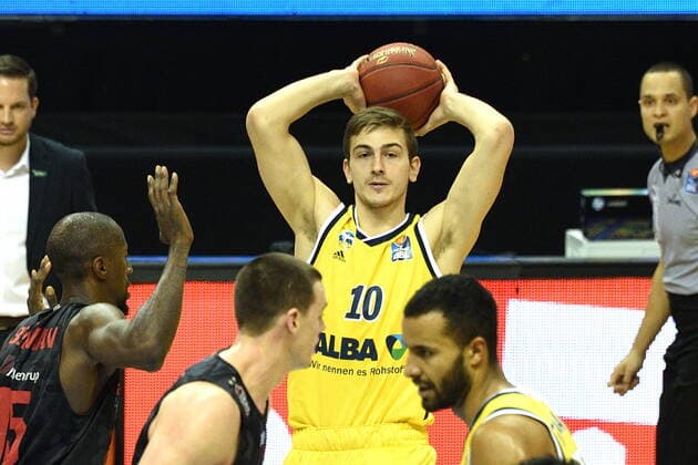 Tim Schneider Alba, BBL, Alba Berlin vs Giessen, at the Mercedes Benz Arena, 10 01 21, GER, Berlin, 10 01 21, BBL, Alba vs Giessen 46er Berlin Copyright: xUwexKoch Eibner-Pressefotox EP_UKH