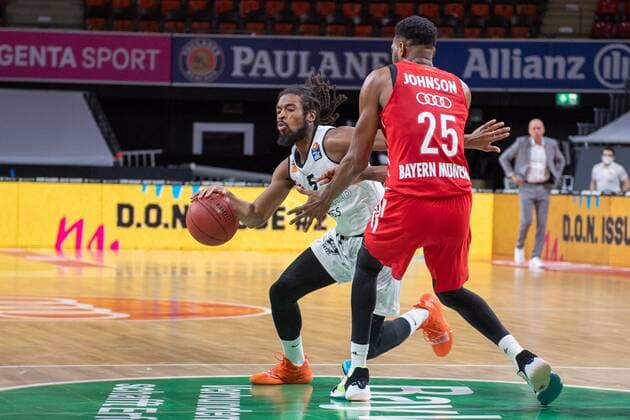 c156 , JaJuan Johnson 25 FC Bayern , FC Bayern Basketball vs Niners Chemnitz, BBL, 10 01 2021 Munich Bavaria Germany Copyright: xkolbert-press UlrichxGamelx