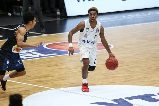 Basketball Germany, 1 Bundesliga, Hamburg Towers HAKRO Merlins Crailsheim, Hamburg, 10 01 2021 TJ Shorts Towers