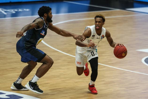 Basketball Germany, 1 Bundesliga, Hamburg Towers HAKRO Merlins Crailsheim, Hamburg, 10 01 2021 TJ Shorts Towers, r