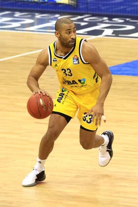 GER, BBL, ALBA Berlin vs Jobstairs Giessen 46ers 10 01 2021, Mercedes Benz Arena, Berlin, GER, BBL, ALBA Berlin vs Jobstairs Giessen 46ers, in picture Jayson Granger ALBA Berlin 33 nordphotoxEngler nph00076