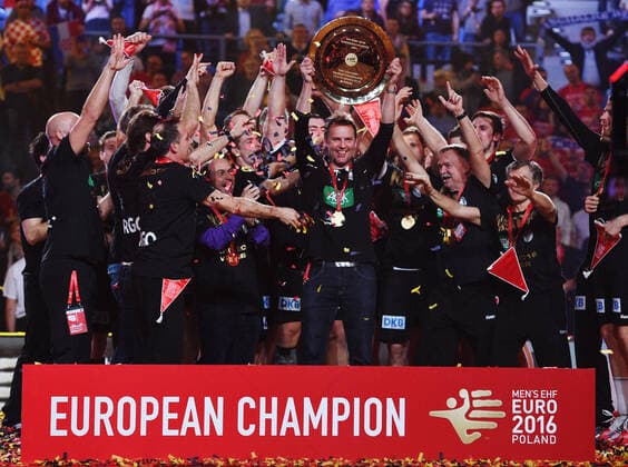 Handball EM 2022, winners of previous EM tournaments, archive pictures