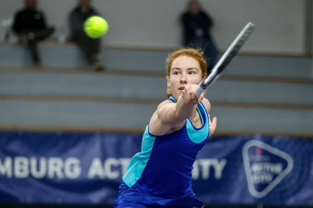 In the picture Ella Seidel GER Tennis Future Hamburg ITF W25 Hamburg, Hamburg, Tennis Verband Hamburg, 11 01 2021,