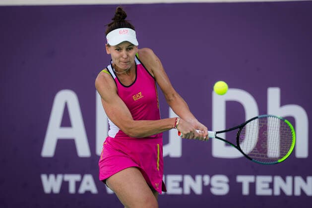 Tennis, WTA Tournament in Abu Dhabi