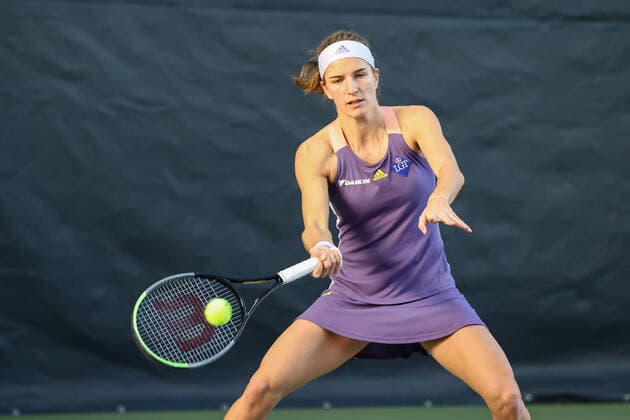 In the picture Kathinka VON DEICHMANN LIE 7 Tennis Future Hamburg ITF W25 Hamburg, Hamburg, Tennis Verband Hamburg, 12 01 2021,
