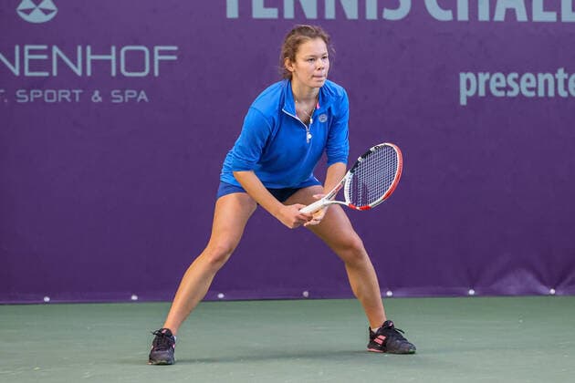 In the picture Nicole RIVKIN GER WC Tennis Future Hamburg ITF W25 Hamburg, Hamburg, Tennis Verband Hamburg, 12 01 2021,