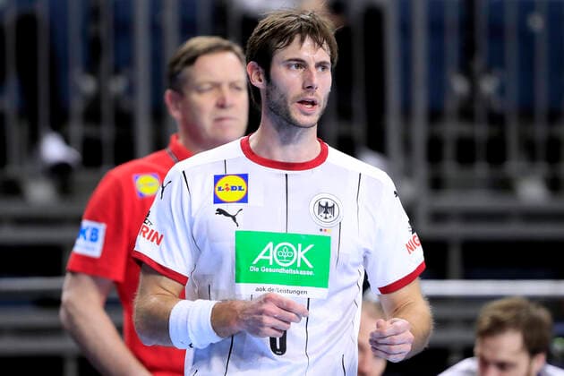 GENSHEIMER Uwe Team Germany Handball with coach, GISLASON Alfred Handball European Championship qualification match Germany Austria on 10 01 2021 in Cologne