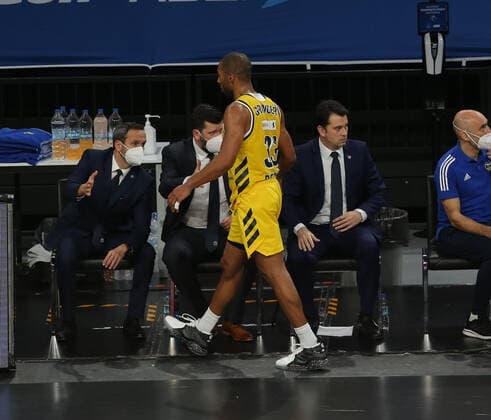 Jason Granger of Alba Berlin during the Turksih Airlines Euroleague Basketball match between Anadolu Efes and Alba Berlin at Sinan Erdem Arena in Istanbul , Turkey on January 12 , 2021. 