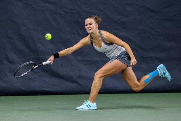 In the picture Marine PARTAUD FRA Tennis Future Hamburg ITF W25 Hamburg, Hamburg, Tennis Verband Hamburg, 12 01 2021,