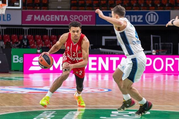 Wade Baldwin 2 FC Bayern , FC Bayern Basketball vs Zenit St Petersburg, Basketball, Euroleague, 13 01 2021 Muenchen Bayern Germany Copyright: xkolbert-press UlrichxGamelx