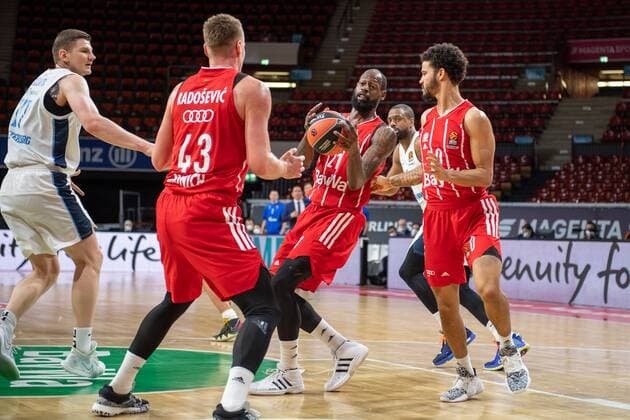 James Gist 21 FC Bayern , FC Bayern Basketball vs Zenit St Petersburg, Basketball, Euroleague, 13 01 2021 Muenchen Bayern Germany Copyright: xkolbert-press UlrichxGamelx
