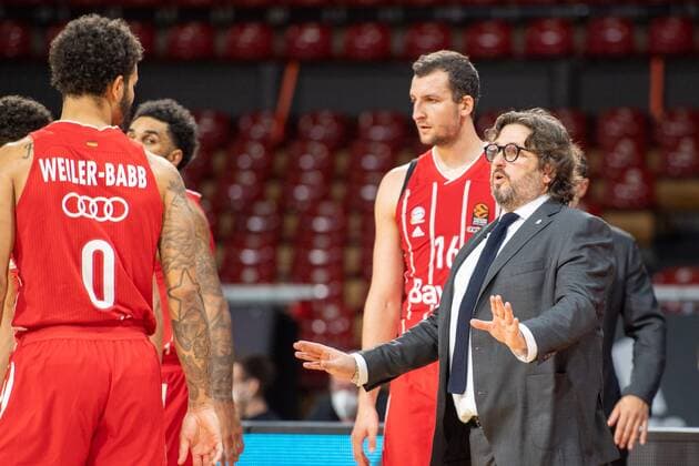Head Coach Andrea Trinchieri FC Bayern , FC Bayern Basketball vs Zenit St Petersburg, Basketball, Euroleague, 13 01 2021 Muenchen Bayern Germany Copyright: xkolbert-press UlrichxGamelx