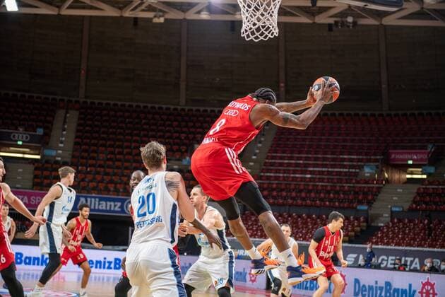 Jalen Reynolds 8 FC Bayern , FC Bayern Basketball vs Zenit St Petersburg, Basketball, Euroleague, 13 01 2021 Muenchen Bayern Germany Copyright: xkolbert-press UlrichxGamelx