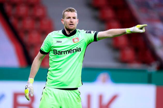 HRADECKY Lukas Torwart Team Bayer 04 Leverkusen DFB Pokal Saison 2020-2021 Spiel Bayer 04 Leverkusen-Eintracht Frankfurt 4 : 1 am 12. Januar in Leverkusen DFL REGULATIONS PROHIBIT ANY USE OF PHOTOGRAPHS as IMAGE SEQUENCES and or QUASI-VIDEO *** HRADECKY Lukas Goalkeeper Team Bayer 04 Leverkusen DFB Pokal Season 2020 2021 Match Bayer 04 Leverkusen Eintracht Frankfurt 4 1 on 12 January in Leverkusen DFL REGULATES PROHIBIT ANY USE OF PHOTOGRAPHS as IMAGE SEQUENCES and or QUASI VIDEO