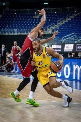 Basketball Berlin 14 01 2021 Season 2020 2021 Euroleague Regular Season Alba Berlin vs AX Armani Exchange Milan Jayson Granger Alba Berlin, No 33 Malcolm Delaney Milan, No 23