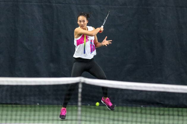 Tennis I Women I Tennis Future Hamburg 2021 I 14 01 2021 Qinwen Zheng Hamburg Hamburger Tennis Verband e V Hamburg Germany Copyright: xLobeca RalfxHomburgx