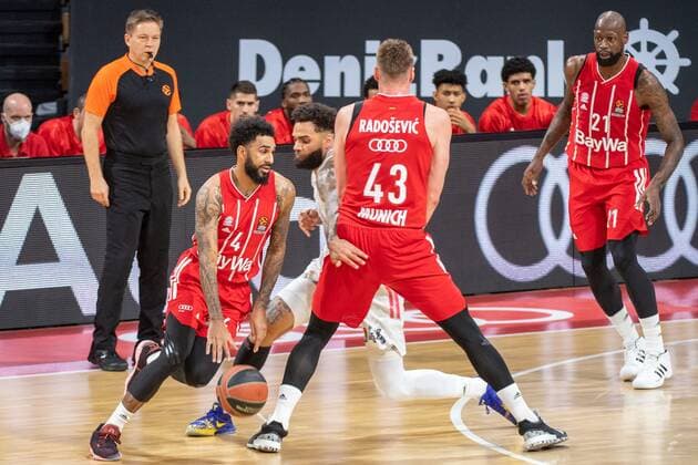 D Seeley 4 FC Bayern , FC Bayern Basketball vs Real Madrid, Basketball, Euroleague, 15 01 2021 Munich Bavaria Germany Copyright: xkolbert-press UlrichxGamelx