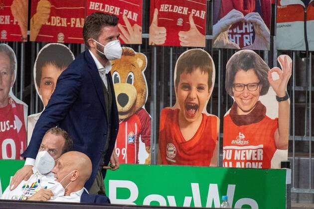 FCBB Managing Director Marco Pesic FC Bayern , FC Bayern Basketball vs Real Madrid, Basketball, Euroleague, 15 01 2021 Muenchen Bayern Germany Copyright: xkolbert-press UlrichxGamelx
