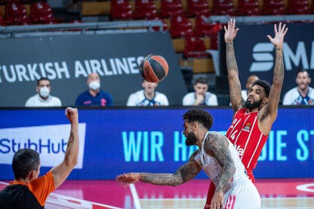 D Seeley 4 FC Bayern , FC Bayern Basketball vs Real Madrid, Basketball, Euroleague, 15 01 2021 Munich Bavaria Germany Copyright: xkolbert-press UlrichxGamelx
