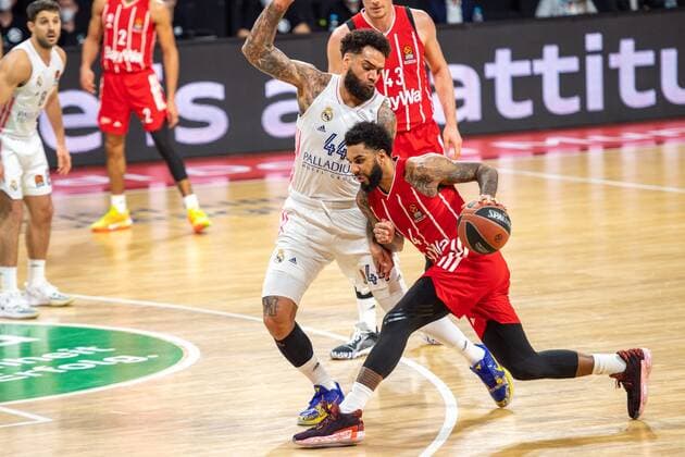 Jeffery Taylor 44 Real Madrid , D Seeley 4 FC Bayern , FC Bayern Basketball vs Real Madrid, Basketball, Euroleague, 15 01 2021 Muenchen Bayern Germany Copyright: xkolbert-press UlrichxGamelx