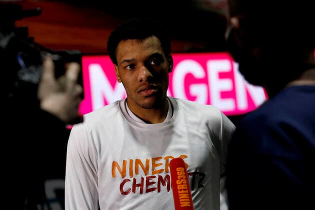 15 01 2021, easyCredit Basketball Bundesliga, BBL, season 2020 2021, men, Chemnitz Niners Telekom Baskets Bonn George King, Niners Chemnitz Chemnitz Fair Chemnitz Saxony Germany