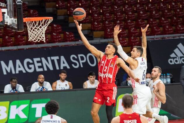 Wade Baldwin 2 FC Bayern , FC Bayern Basketball vs Real Madrid, Basketball, Euroleague, 15 01 2021 Munich Bavaria Germany Copyright: xkolbert-press UlrichxGamelx