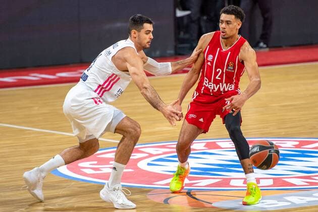 Wade Baldwin 2 FC Bayern , FC Bayern Basketball vs Real Madrid, Basketball, Euroleague, 15 01 2021 Munich Bavaria Germany Copyright: xkolbert-press UlrichxGamelx