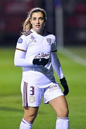 Julie Thibaud (Bordeaux) FOOTBALL : PSG vs Bordeaux - D1 Arkema - 15 01 2021 JBAutissier Panoramic 