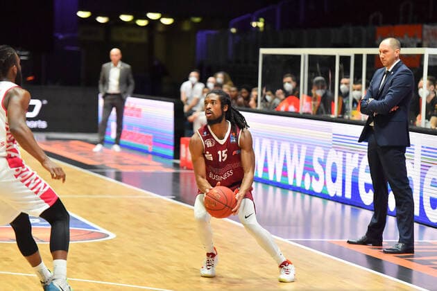 Chemnitz, Germany 15 January 2021 BBL 2020 2021 Niners Chemnitz vs Telekom Baskets Bonn Marcus Thornton Chemnitz Copyright: xFotostandx xDostmannx