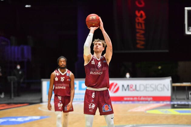 Chemnitz, Germany 15 January 2021 BBL 2020 2021 Niners Chemnitz vs Telekom Baskets Bonn Jan Niklas Wimberg Chemnitz Copyright: xFotostandx xDostmannx