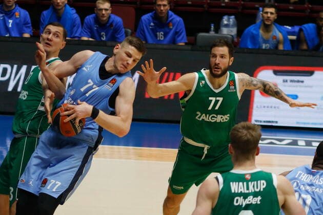 Basketball, Euroleague, Zenit St. Petersburg - Zalgiris Kaunas