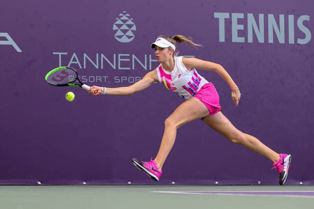 In the picture Linda FRUHVIRTOVA CZE JE Tennis Future Hamburg ITF W25 Hamburg, Hamburg, Tennis Verband Hamburg, 16 01 2021,