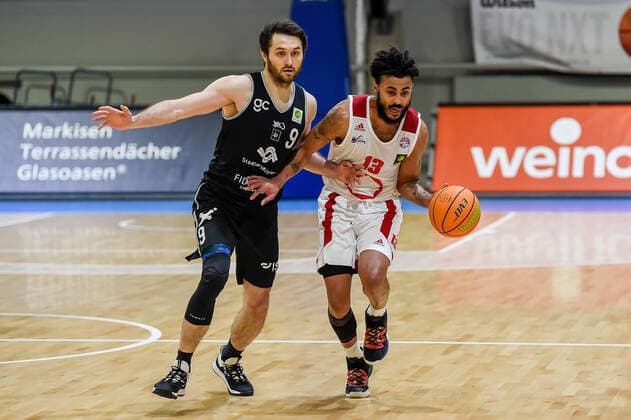 Barmer 2 Basketball Bundesliga ProB, Rheinstars Koeln vs WWU Baskets Muenster, 16 01 2021 Marco Solese Porcher Jimenez RheinStars Koeln 13 , Barmer 2 Basketball Bundesliga ProB, Rheinstars Koeln vs WWU Baskets Muenster on 16 01 2021 in the Basketball Campus Koeln in Koeln North Rhine-Westphalia Copyright: xBEAUTIFULxSPORTS Mueller-Laschetx