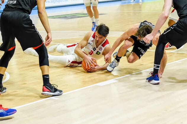 Barmer 2 Basketball Bundesliga ProB, Rheinstars Koeln vs WWU Baskets Muenster, 16 01 2021 Yannick Kneesch RheinStars Koeln 3 , Barmer 2 Basketball Bundesliga ProB, Rheinstars Koeln vs WWU Baskets Muenster on 16 01 2021 in the Basketball Campus Koeln in Koeln North Rhine Westphalia Copyright: xBEAUTIFULxSPORTS Mueller-Laschetx