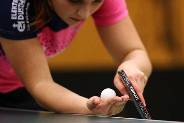 despor 16 01 2021 Langstadt, Ekkehard Colmar Hall Table Tennis Women 1 Bundesliga TSV Langstadt SV DJK Kolbermoor emspor, emonline, oespor, v l , Anastasia Bondareva TT Women 1 Bundesliga SV DJK Kolbermoor Photo Joaquim Ferreira Copyright: JoaquimxFerreira