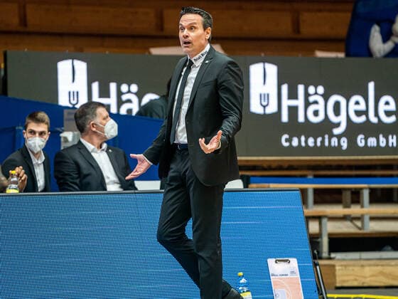 Raoul Korner medi bayreuth, Head Coach , HARKO Merlins Crailsheim vs medi bayreuth, 1 Bundesliga, Basketball, Mens, 16 01 2021 HARKO Merlins Crailsheim vs medi bayreuth, 1 Bundesliga, Basketball, Mens, 16 01 2021 Ilshofen Copyright: xEibner-Pressefotox EP_mst