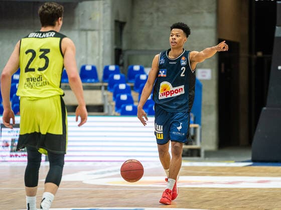 Trae Bell Haynes HAKRO Merlins Crailsheim , 02 vs David Walker medi bayreuth, 23 , HARKO Merlins Crailsheim vs medi bayreuth, 1 Bundesliga, Basketball, Men, 16 01 2021 HARKO Merlins Crailsheim vs medi bayreuth, 1 Bundesliga, Basketball, Men, 16 01 2021 Ilshofen Copyright: xEibner-Pressefotox EP_mst