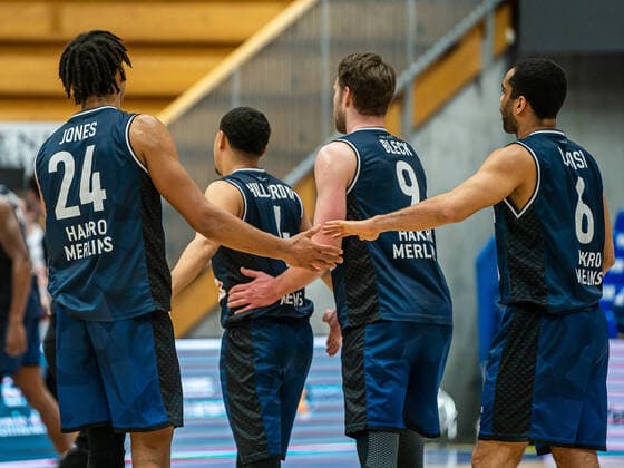 Jeremy Jones HAKRO Merlins Crailsheim , 24 with Elias Lasisi HAKRO Merlins Crailsheim , 06 , HARKO Merlins Crailsheim vs medi bayreuth, 1 Bundesliga, Basketball, Men, 16 01 2021 HARKO Merlins Crailsheim vs medi bayreuth, 1 Bundesliga, Basketball, Men, 16 01 2021 Ilshofen Copyright: xEibner-Pressefotox EP_mst