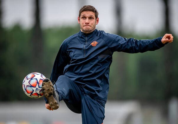 Leipzig coach Moritz Volz at the training session before the UEFA Champions League match Basaksehir Istanbul vs RB Lepzig 02 12 2020, Atatuerk Olympic Stadium in Istanbul Training RB Leipzig