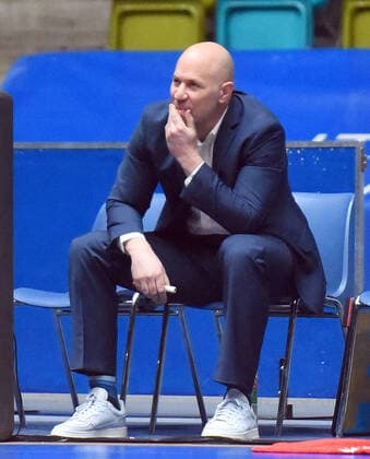 17 01 2021, xhbx, Basketball BBL Bundesliga, Frankfurt Skyliners s Oliver Würzburg emspor, v l coach Denis Wucherer s Oliver Baskets Würzburg Frankfurt am Main.