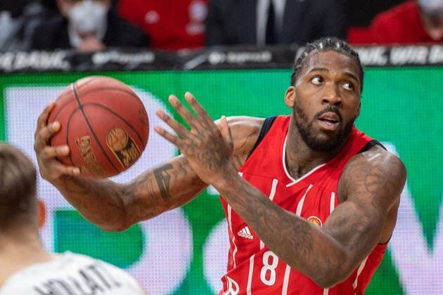 Jalen Reynolds 8 FC Bayern , FC Bayern Basketball vs Hamburg Towers, BBL, 17 01 2021 Munich Bavaria Germany Copyright: xkolbert-press UlrichxGamelx