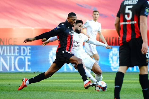 Jeff Reine Adelaide (OGC Nice) FOOTBALL : OGC Nice vs Bordeaux - Ligue 1 Uber Eats - Nice - 16 01 2021 NorbertScanella PanoramiC 
