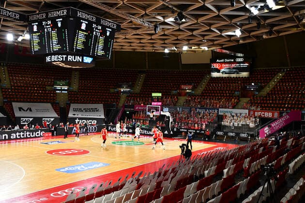 GER, BBL, FC Bayern Muenchen vs Hamburg Towers 17 01 2021, Audi Dome, Munich, GER, BBL, FC Bayern Muenchen vs Hamburg Towers, in picture feature overview nordphotoxGmbHx xStraubmeier nph00004