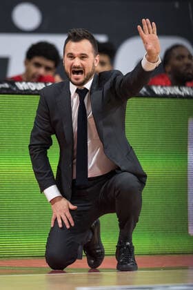 Basketball, BBL, 20210117, FC Bayern Munich Hamburg Towers In the picture Co coach of FC Bayern Munich Adriano VERTEMATI Munich Audi Dome Bavaria Germany. Copyright: Passion2Press MarkusxFischerx